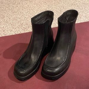 Camper Bootie (Wedge Heel)